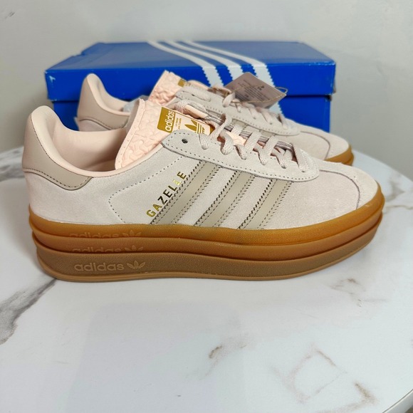 adidas gazelle silver green womens ADIDAS GAZELLE CF EL I TD 'FUSE PINK' – PRIVATE SNEAKERS main image 0